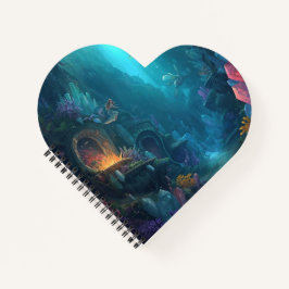 Glow of the Forgotten Depths Notizbuch