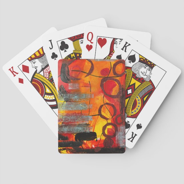 "Glow of the Hearth" Spielkarten (Rückseite)