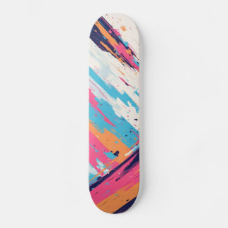 Glow on Go: Neon Pink Skateboards