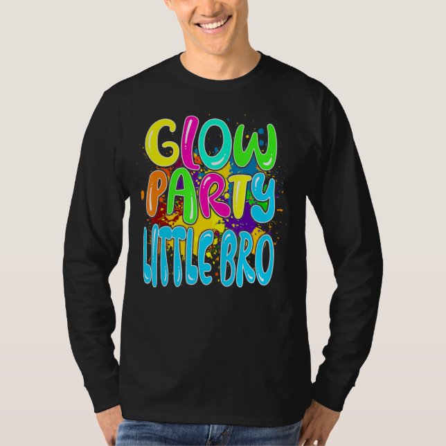 Glow Party Bekleidung Glühglanz Party Party Klein  T-Shirt (Vorderseite)