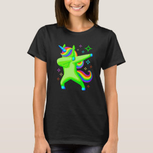 Glow Party Einhorn Squad Neon Lights Party 1 T-Shirt