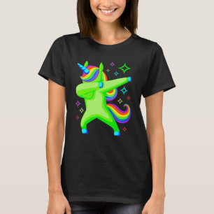 Glow Party Einhorn Squad Neon Lights Party 1 T-Shirt