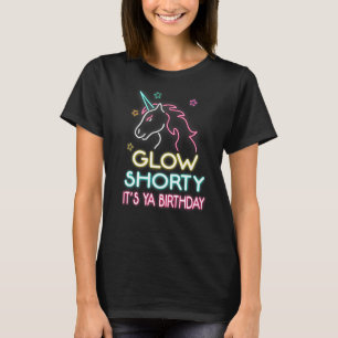 Glow Shorty Es ist dein Geburtstagsglühen Party Un T-Shirt