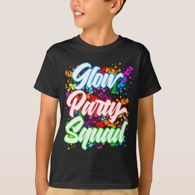Glow Squad Squad Bright Collection T-Shirt (Vorderseite)