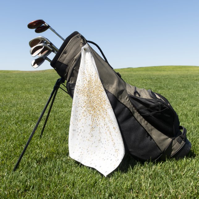 Glow Star 2 Golfhandtuch (Gras)