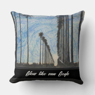 Glow wie van Gogh Kissen