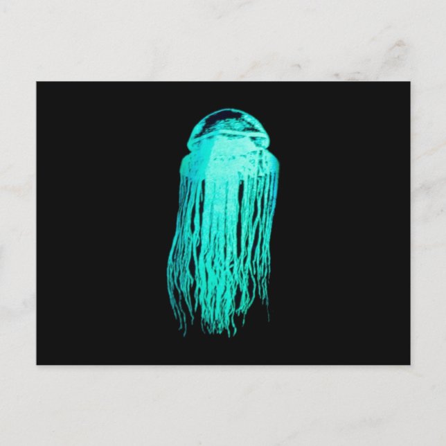 Glowees Jellyfish Postkarte (Vorderseite)