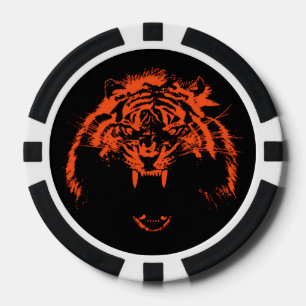 Glowees Tiger Pokerchips