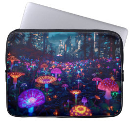 Glowfall Grove Neon 13'  Laptopschutzhülle