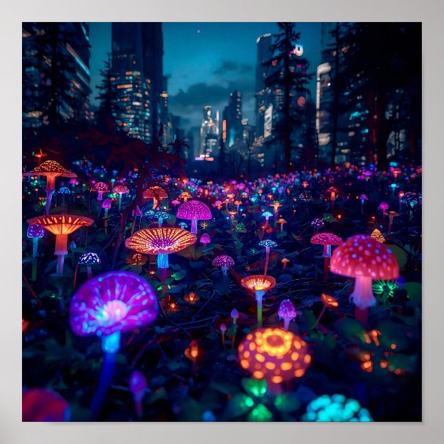 Glowfall Grove Poster (Vorne)