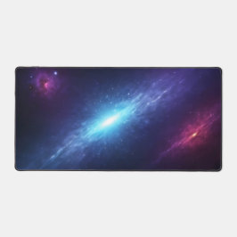 Glowing Blue Supernova Deep Space Nebula Schreibtischunterlage