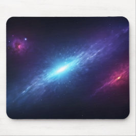 Glowing Blue Supernova Space Nebula Astronomy Mousepad