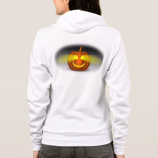 Glowing Pumpkin Hoodie (Rückseite)