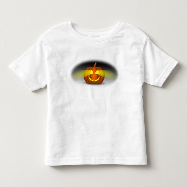 Glowing Pumpkin Kleinkind T-shirt (Vorderseite)