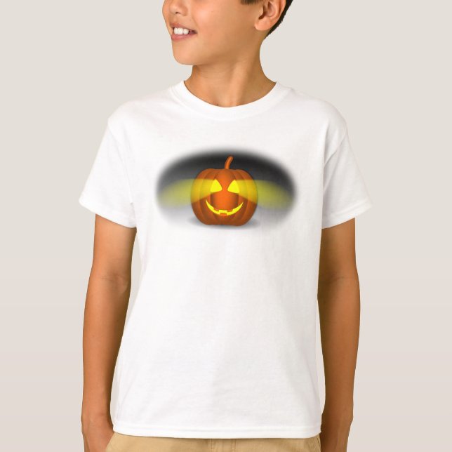 Glowing Pumpkin T-Shirt (Vorderseite)