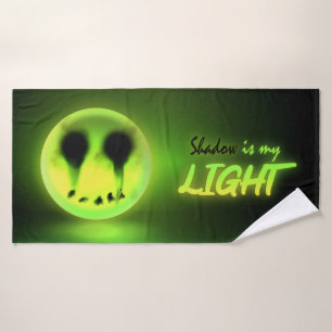 Glowmoji-Badetuch Badehandtuch