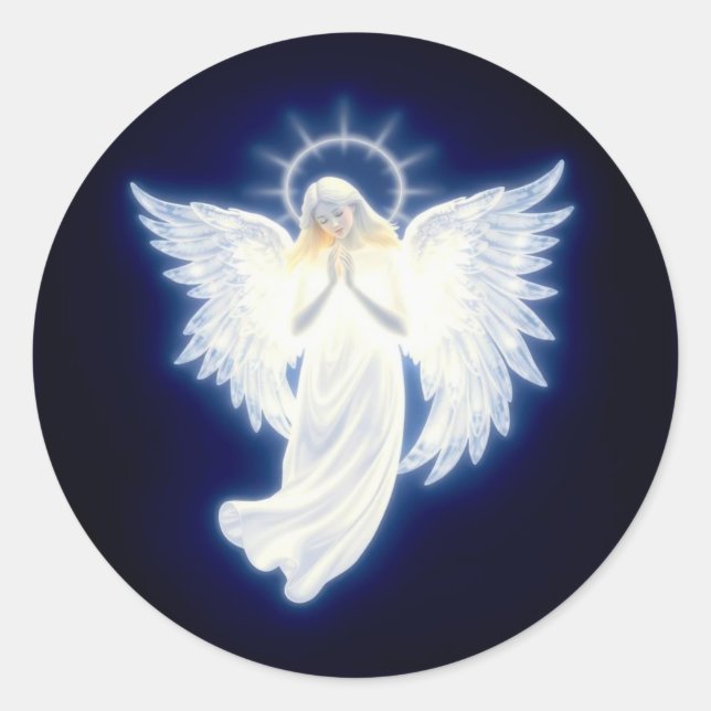 Glows Angel Sticker (Vorderseite)