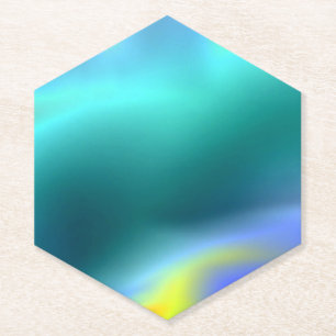 Glows Aqua Untersetzer