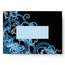 Glows Blue Alien Tentacles