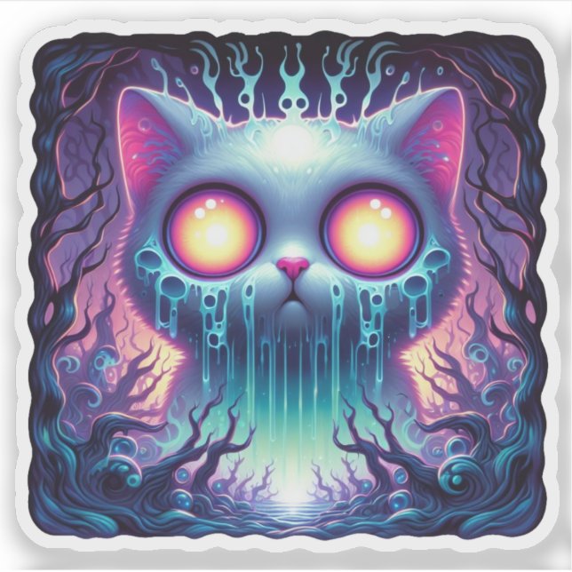 Glows Dread Aufkleber (Vorderseite)