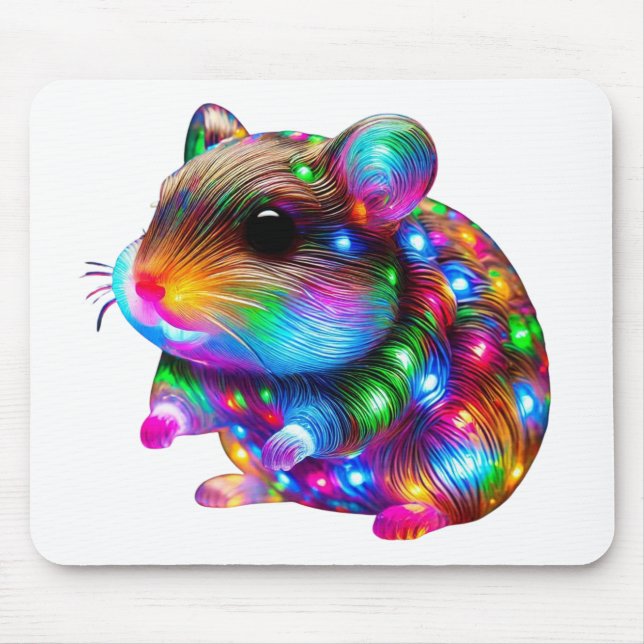 Glows Hamster Mousepad (Vorne)