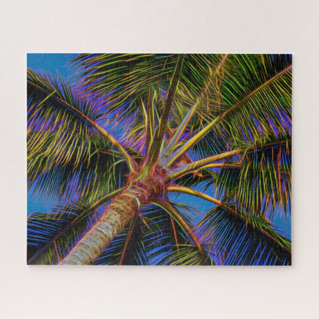 Glows Hawaii Palm Tree Puzzle (Horizontal)