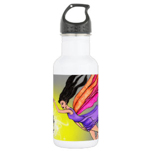 Glows Lantern Fairy Edelstahlflasche