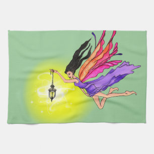 Glows Lantern Fairy Handtuch