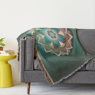 Glows Mandala - Blanket Decke