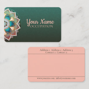 Glows Mandala - Visitenkarte