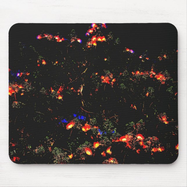 Glows Mimosa Tree Mouse Pad Mousepad (Vorne)