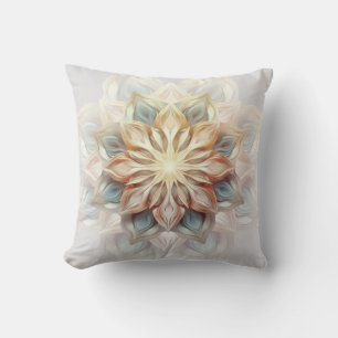 Glows Pastel Colors Mandala Kissen