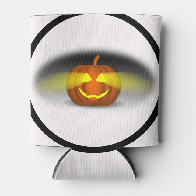Glows Pumpkin - Dosenkühler (Vorderseite)