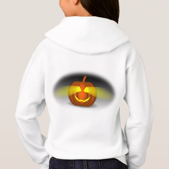 Glows Pumpkin - Hoodie (Rückseite)
