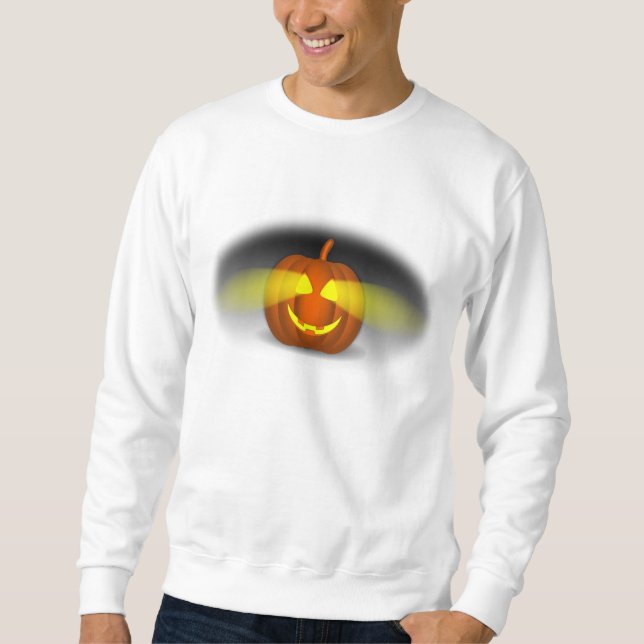 Glows Pumpkin - Sweatshirt (Vorderseite)