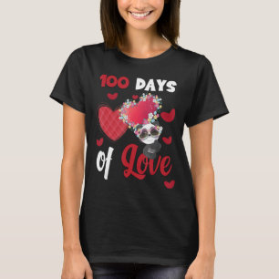Glück 100 Tage der Schule 100 Tage der Liebe niedl T-Shirt