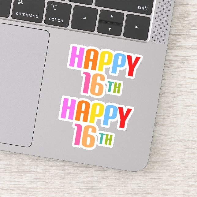 Glück 16. aufkleber (Detail)