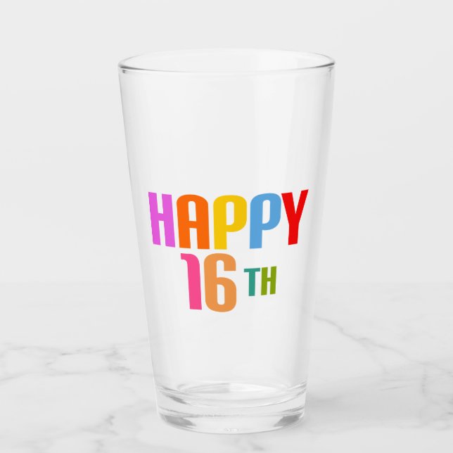 Glück 16. glas (Vorderseite)