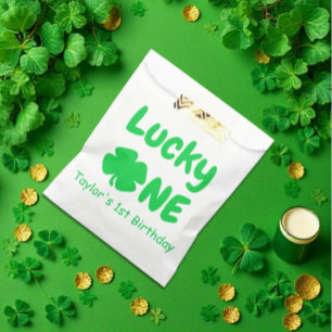 Glück 1 1. Geburtstag Geschenktütchen