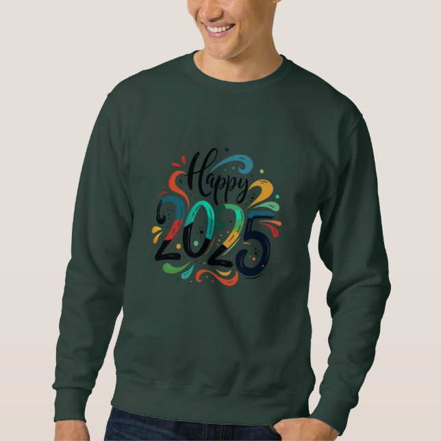 Glück 2025 sweatshirt (Vorderseite)