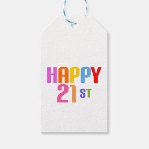 Glück 21. geschenkanhänger