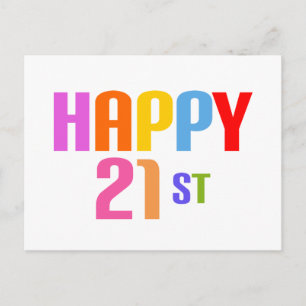 Glück 21. postkarte