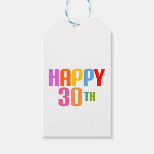 Glück 30. geschenkanhänger