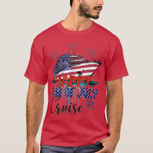 Glück 4. Juli Cruise Squad Matching Group Fami T-Shirt