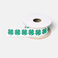 Glück 4 Leaf Irish Clover Band Spool