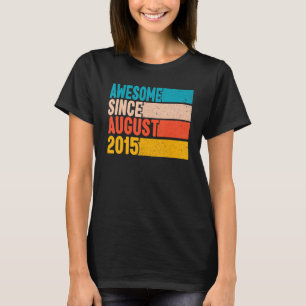 Glück 7. Geburtstag 7 Jahre Phantastisch seit Augu T-Shirt