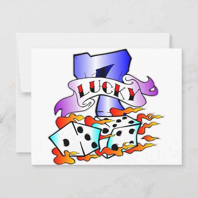 Glück 7 w/Dice (Vorderseite)