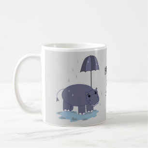 Glück als Hippo Kaffeetasse
