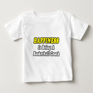 Glück... Basketball-Trainer Baby T-shirt