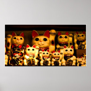 Glück Beconing Kitty Poster